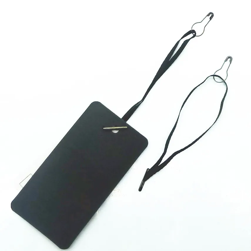 Premade Hang Tag Cord With Safety Pin Garment Price Swing Tag Diy