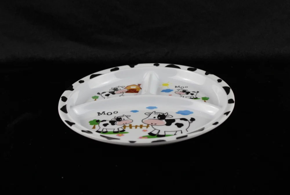 kid's 100%melamine meal plate