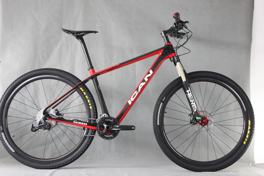 chinese carbon mountain bike full suspension