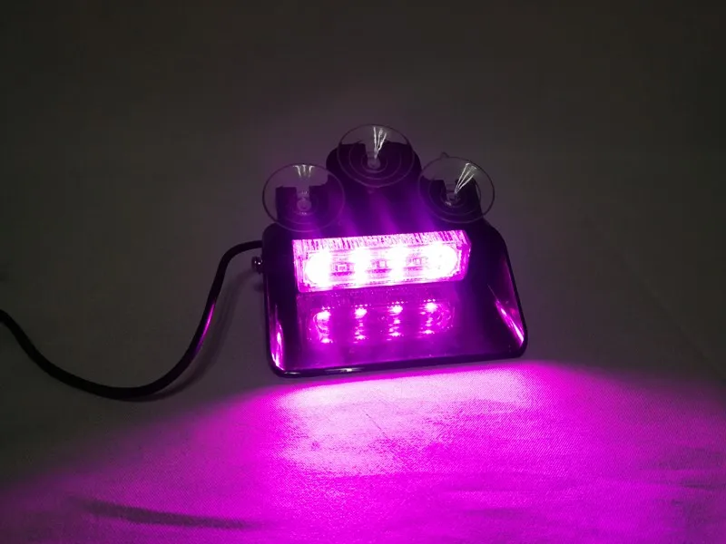 High Intensity Purple Led Warning Flashing Visor Light Led Strobe