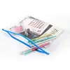 Zip lock security travel waterproof pvc document case bags