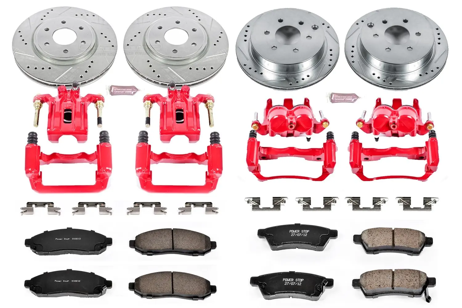 Rear Z23-961 Power Stop Z23 Evolution Sport Brake Pads