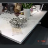 European style marble acrylic materials dining tables