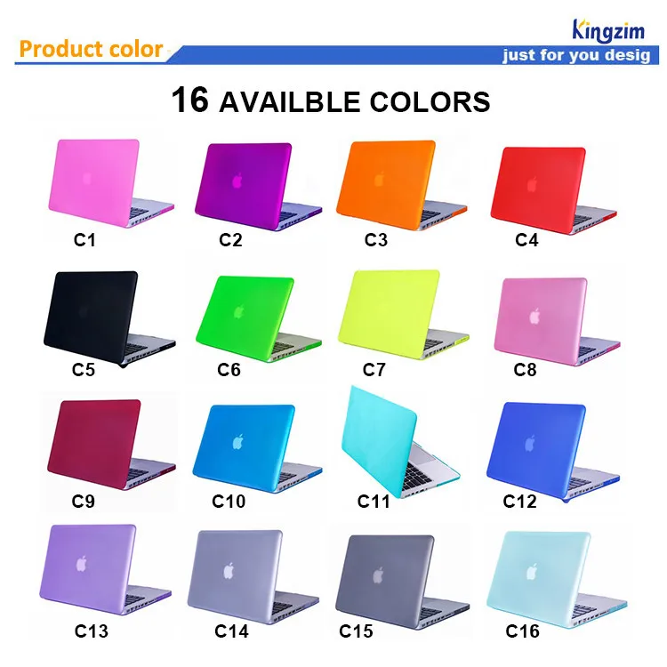 China Supplier Custom Ecofriendly Laptop Clear Protective Matte Hard