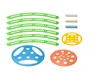12 in 1creative large scale spirograph drawing ruler set educational toys for children