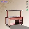 1650*860*1500MM buffet bar for sale printing stainless steel buffet food display