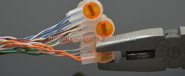 Waterproof Telephone Cable Terminals Crimp Connection K1 K2 K3 Connector Wiring 