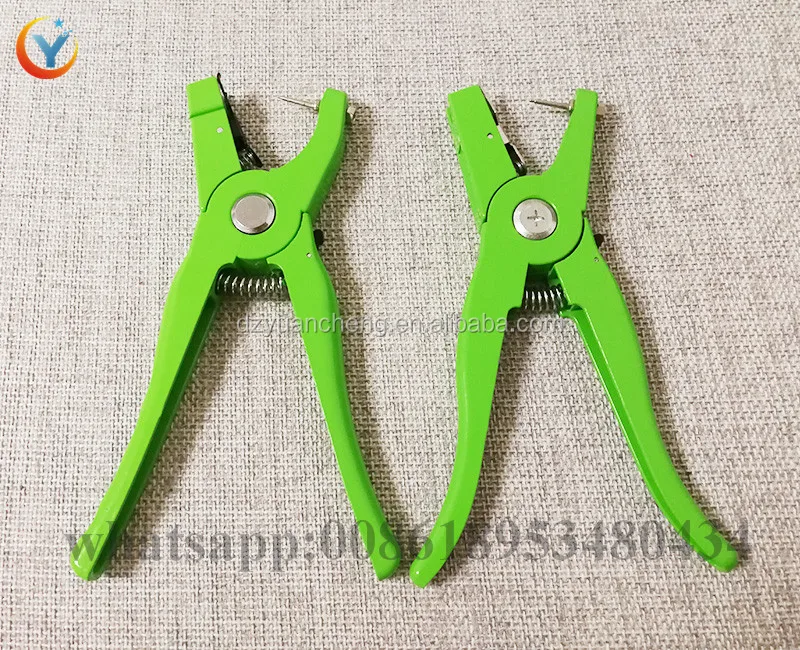 Cattle Livestock Goat Ear Tag Applicators Animal Ear Marking Pliers ...