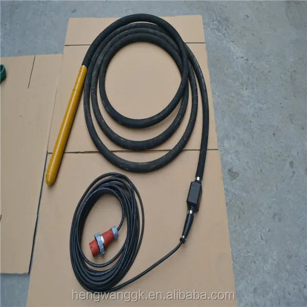 Poker concrete vibrator