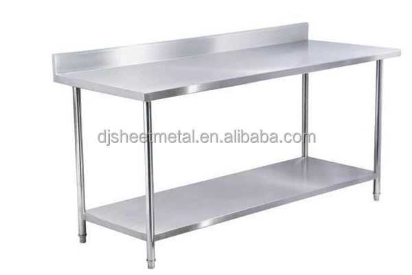 stainless steel kitchen work table with backsplash and under shelf buy stainless steel tablekitchen stainless steel sink work tablestainless steel - Stainless Steel Work Table With Backsplash stainless steel kitchen work table with backsplash and under shelf buy stainless steel tablekitchen stainless steel sink work tablestainless steel - Stainless Steel Work Table With Backsplash