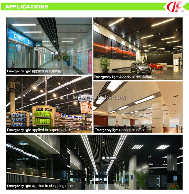 LED emergency light kit for outdoor wall lamp high power 100W 3 hours for rechargeable led emergency light circuits