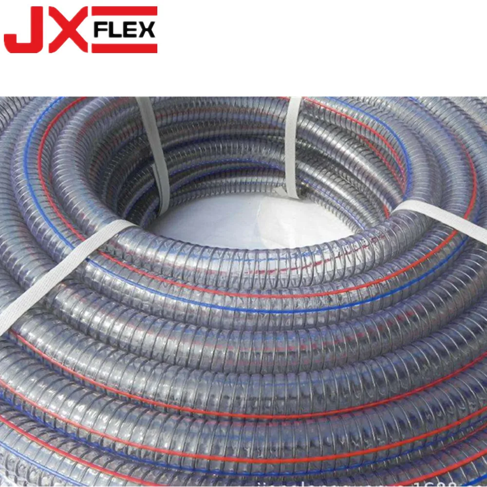 2" Flexible Wire Reinforced Food Grade Pvc Hose Pipe Buy Pvc Hose