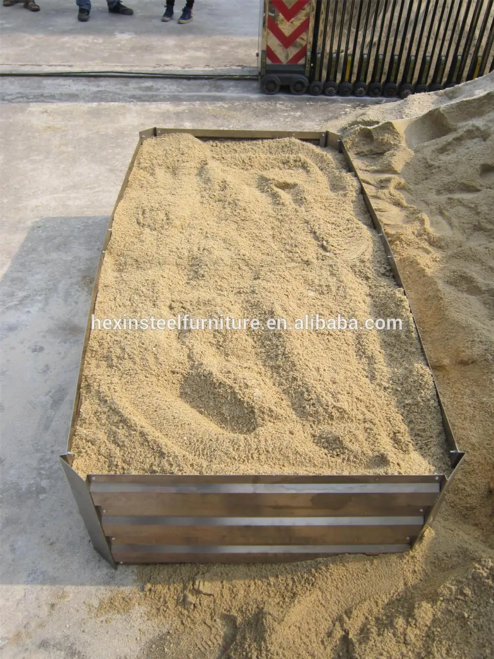 Groothandel gegalvaniseerde gehesen tuin bed plantaardige bloem ...