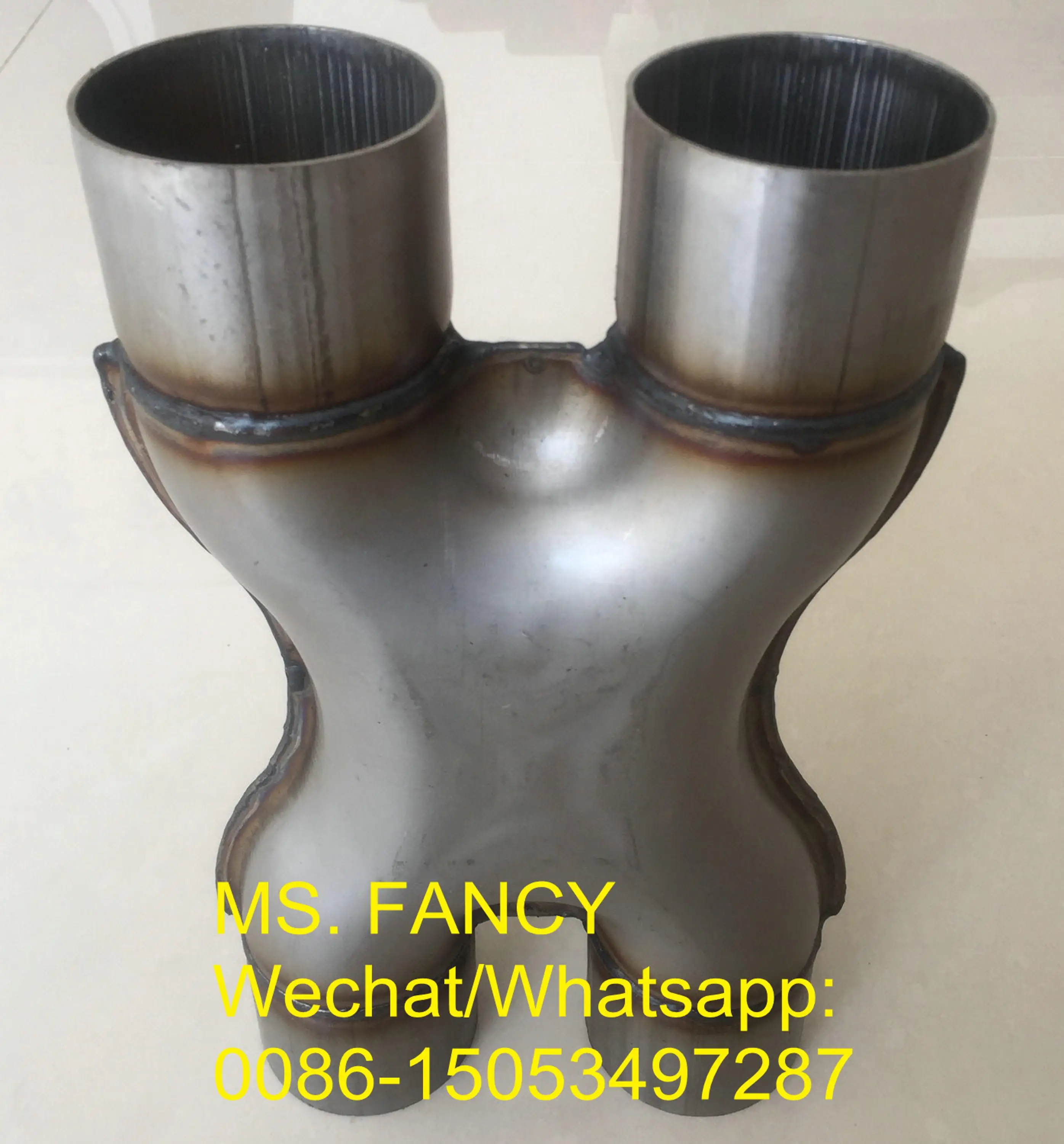 409 Stainless Steel X Pipes / Connecting Pipes /exhaust Pipes Buy Exhaust Pipes,X Pipes