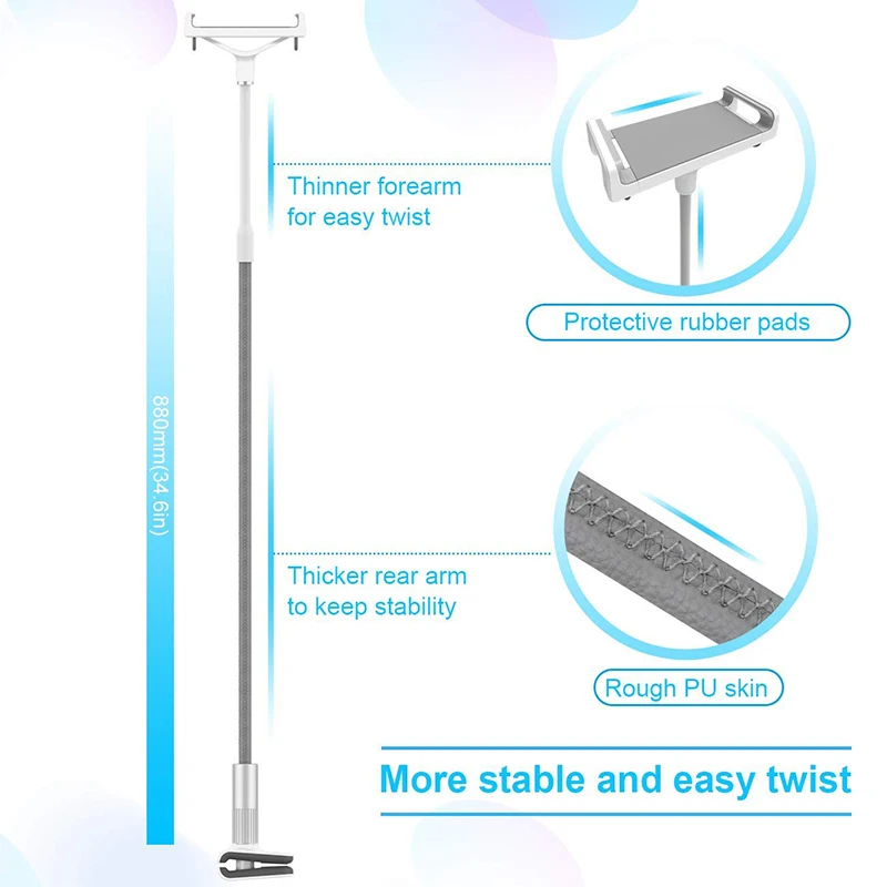 Xgear Gooseneck Tablet Holder Heavy Duty Aluminum Gooseneck Tablet