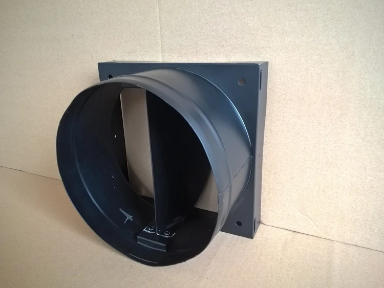 Hvac System Accessories Universal Neck Adaptor With Butterfly Air Vent
