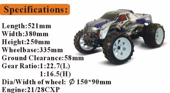 nitro petrol rc car