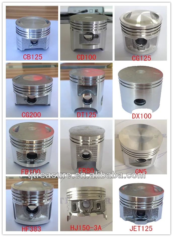 Sliver Motorcycle Aluminum Piston 47mm Piston For 80cc Piston V80 Buy