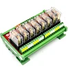 Genuine Omron Relay module 8 relay module 16A relay control board 8L1-24V 12V BJ26W53