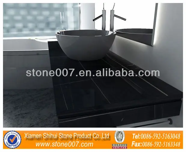 Natuursteen zwart marmer tegels badkamer keuken marmer product id ...