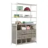 8 Tier Storage Cube, Multi-Bin Storage Organize Shelves