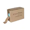 TEXCLEAN Kim technical Prep 33570 Disposable Pop-up Box Wiper, 16-51/64\" Length x 8-51/64\" Width, Blue (5 Packs of 100)