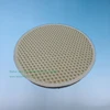 Round Honeycomb Ceramic Plate used in bbq grill for roasting