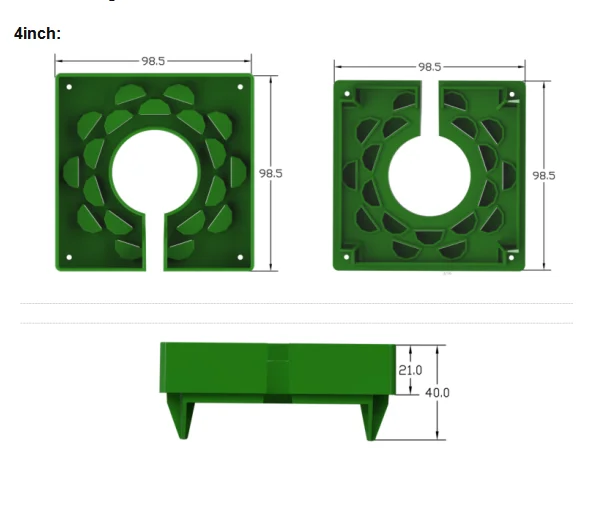 Agriculture 8'' Rockwool Drip Cap Buy Drip Cap,Rockwool Drip Cap,Grow