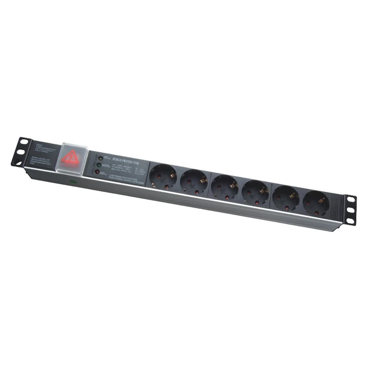 German Surge Protector 6 Socket Pdu With Switch Buy Pdu Product on