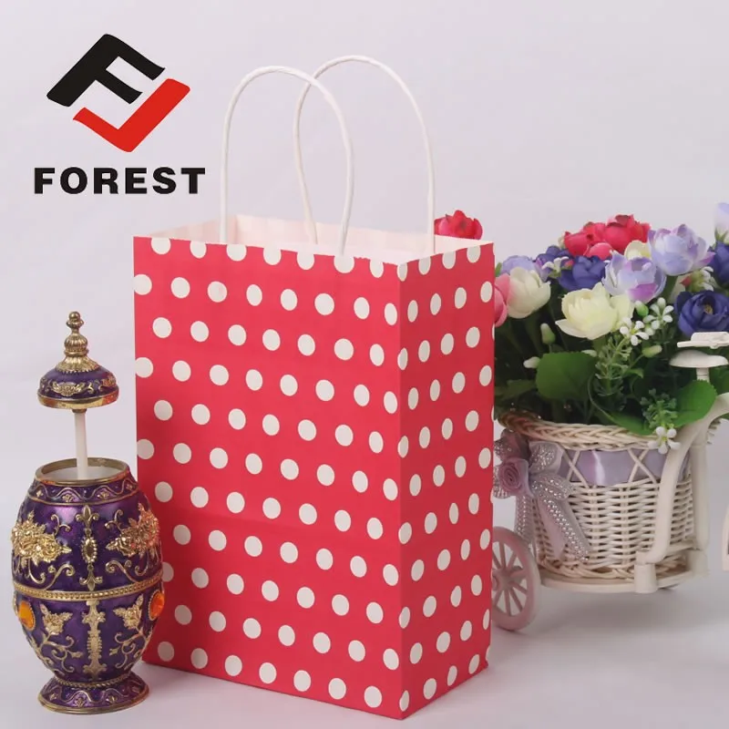 Stock Goods Colorful Standard Bags.decorative Gift Bags With Handles