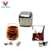 Metal Ice Cube Stainless Steel Whiskey Stone with Tong for Drink