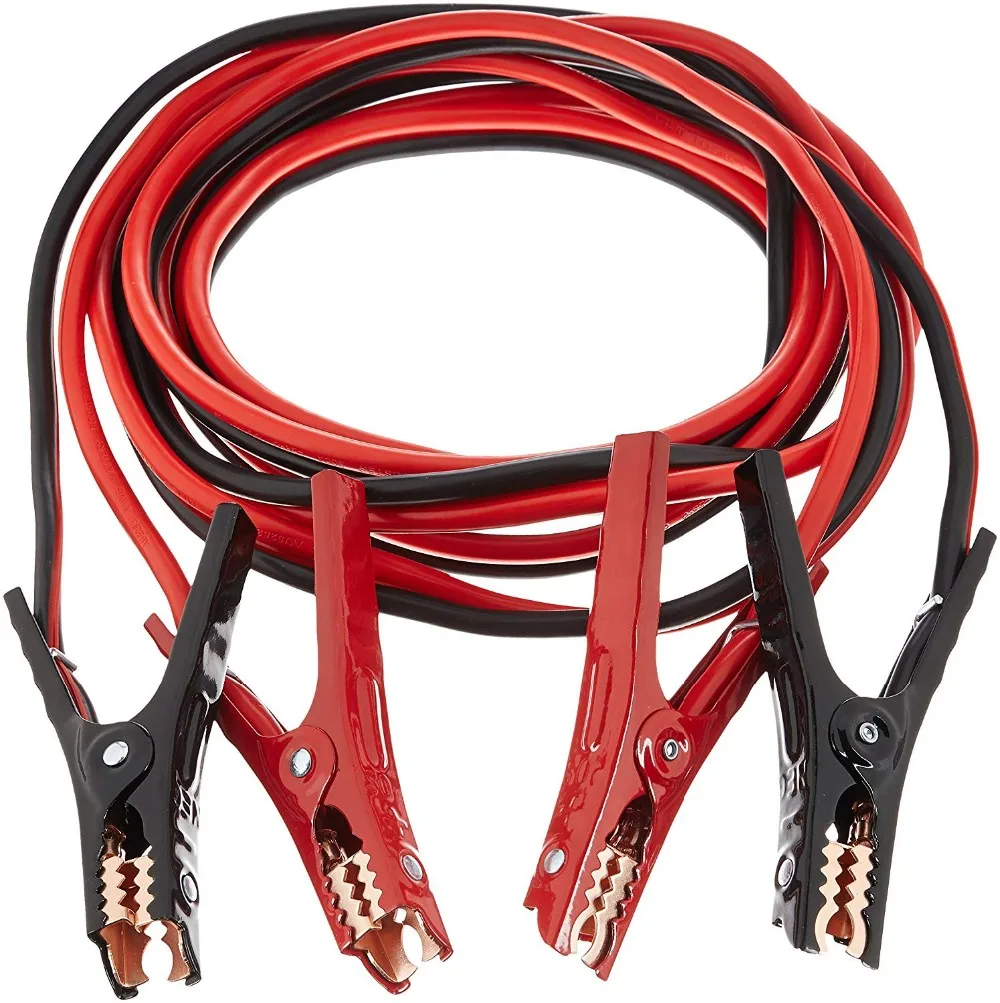 Battery Jumper Cables 4 Gauge 20 Feet Heavy Duty Booster Cables (4awg X