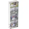 Round Corner Strong Magnetic 2x6" magnetic photo frame Clear Personalized Acrylic 4x6 Acrylic Frame on Table/Desk for Display