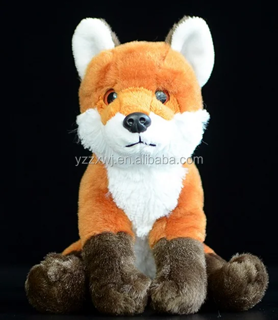 plush fox chair