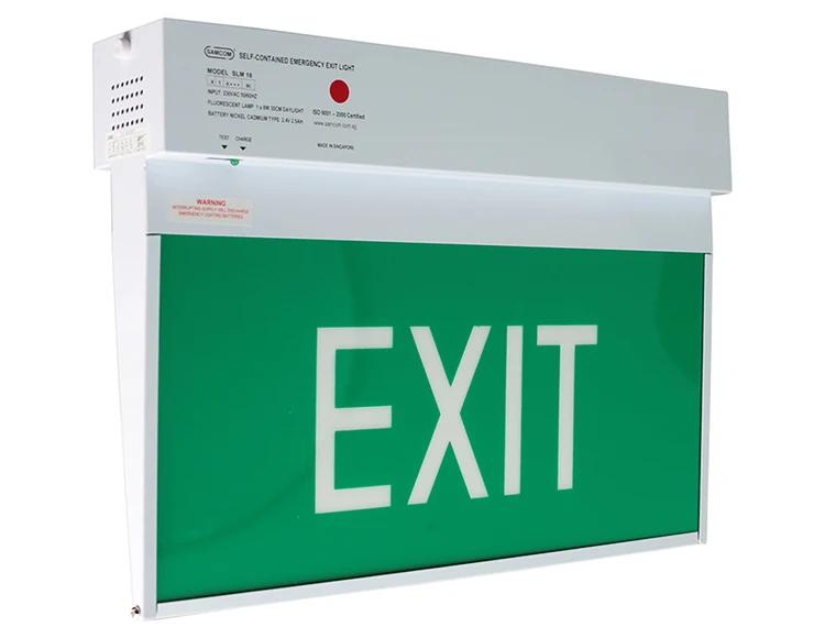 Hybrid Ic Controlled Self-contained Emergency Exit Sign Led Light Board 