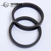 Brush holder for collecting ring packing graphite