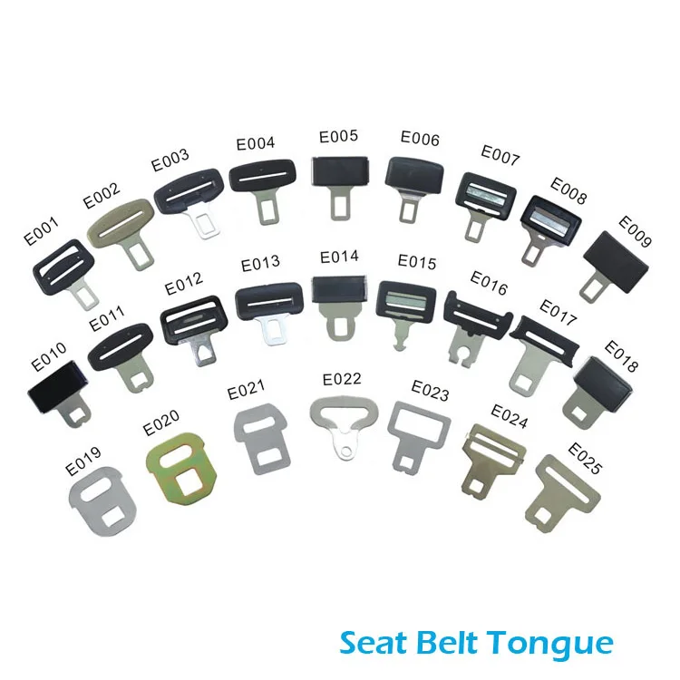 seat belt buckle tongue
