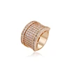 14640 fashion jewelry low price wholesale copper alloy ring simple designs for women 18k gold ring