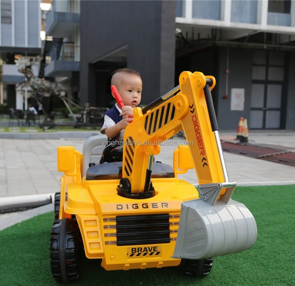 ride on digger electric