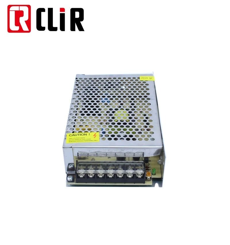 DC 24V 10A 20A 30A Regulated Switching Silver Metal Power Supply for LED CCTV