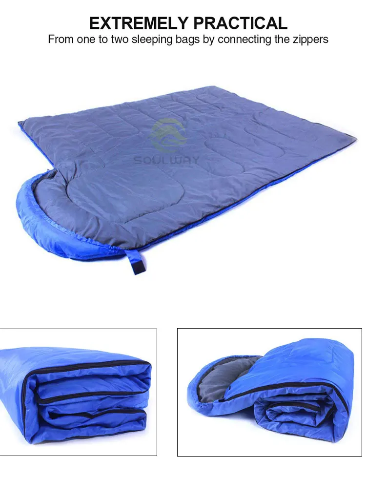 Wholesale Cheap Outdoor 170t Polyester Adult Hollow Fiber Cotton