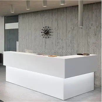 Customized Marble Slab Reception Desk Reception Desks For Salons