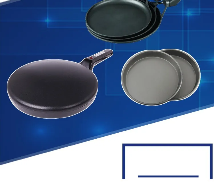 2016 hot sale electric non-stick aluminum pizza baking pan