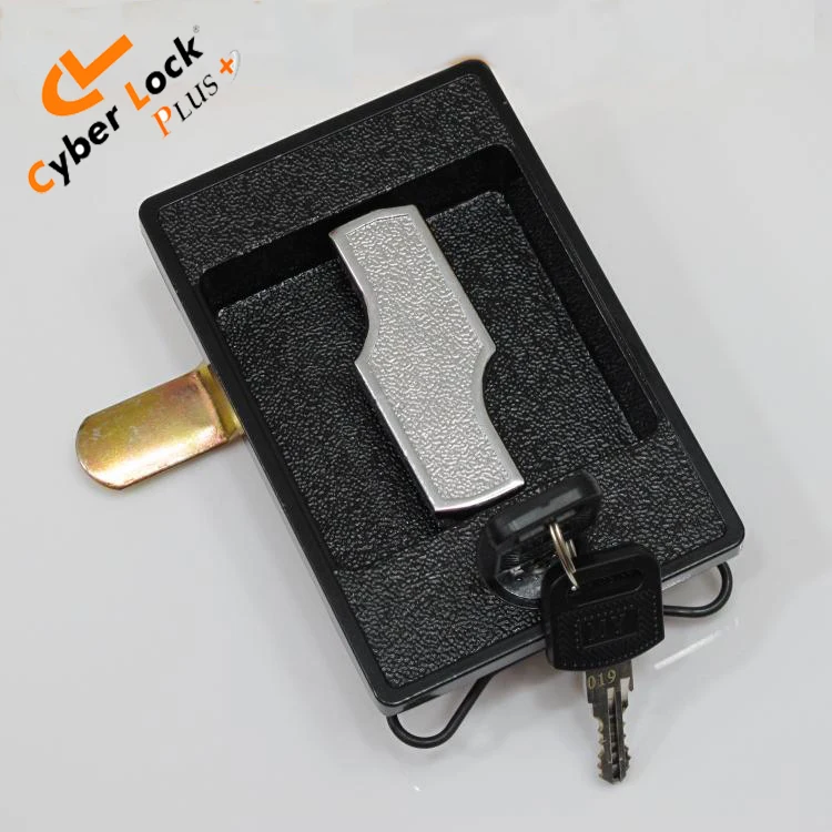 Thailand imported Swing door Flush handle key lock with cam type 
