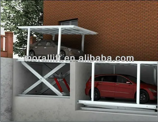 storage cars underground garage lift