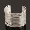 #7029 High quality one size metal bangle in gold and silver two colors