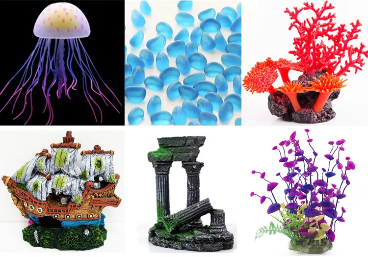 Drunk Skeleton Fish Tank Ornament Aquarium Airoperated Landscape