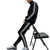 Custom Latest Design Slim Gym Training Plain Fitted Tracksuit for men