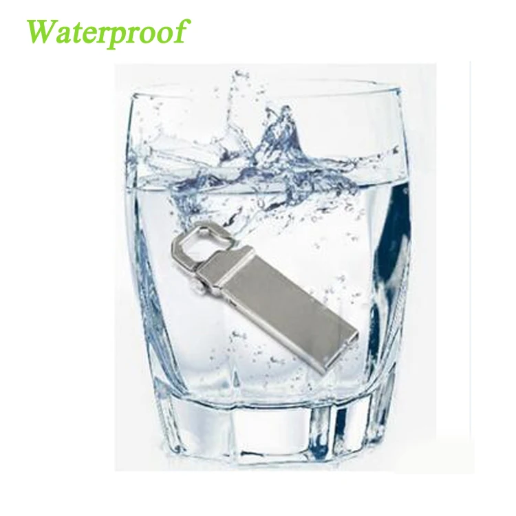 Waterproof Metal USB Flash Drive Customized Logo Pen Drive 4GB 8GB - ANKUX.COM