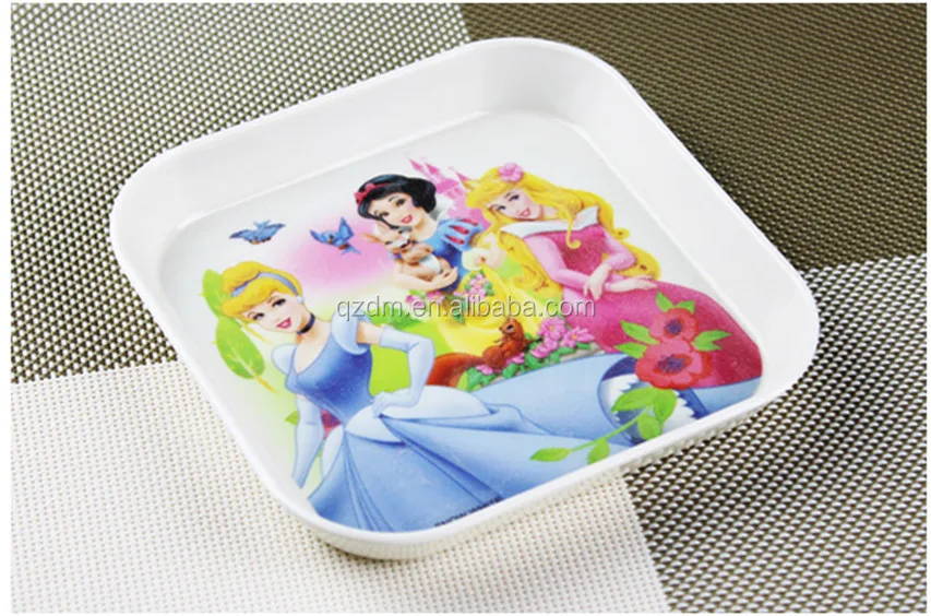 Melamine Small Tary Dessert Plate Candy Tray For Kids